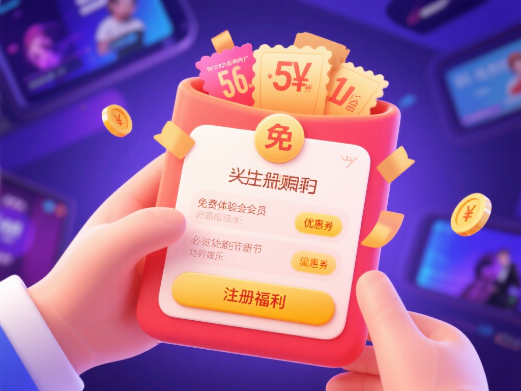 此外，对于初次使用的用户，平台往往会赠送注册福利，