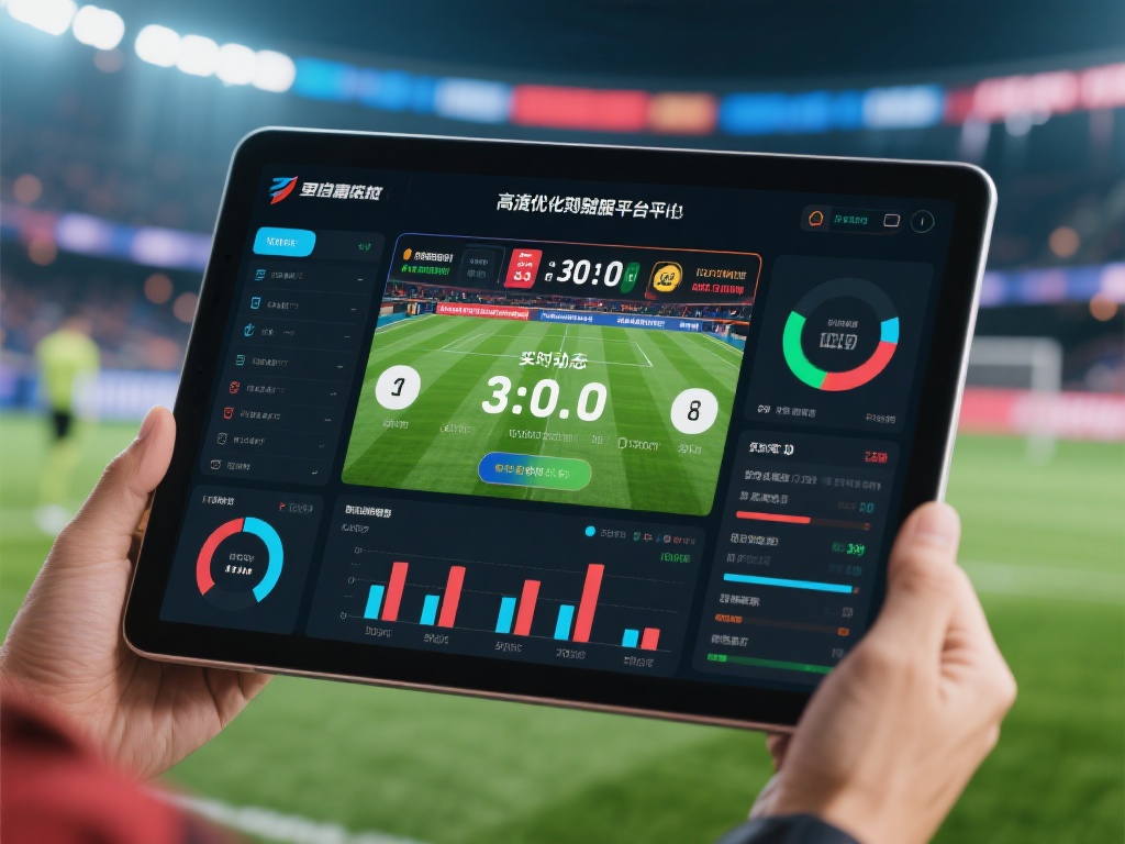 更让人惊喜的是，平台还支持实时的比分更新与动态统计